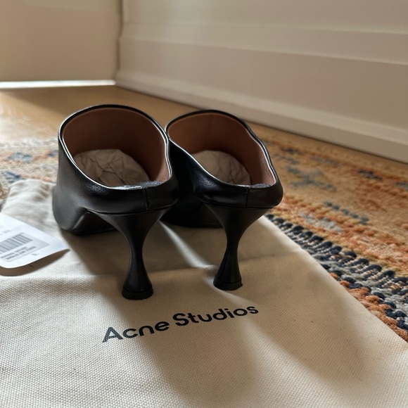 Acne leather mules - Picture 5 of 9